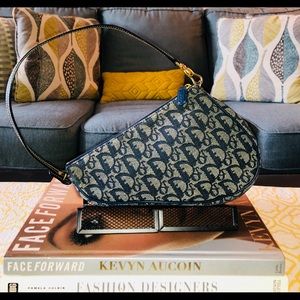 Labor Day sale! Auth. Christian Dior Saddle Bag